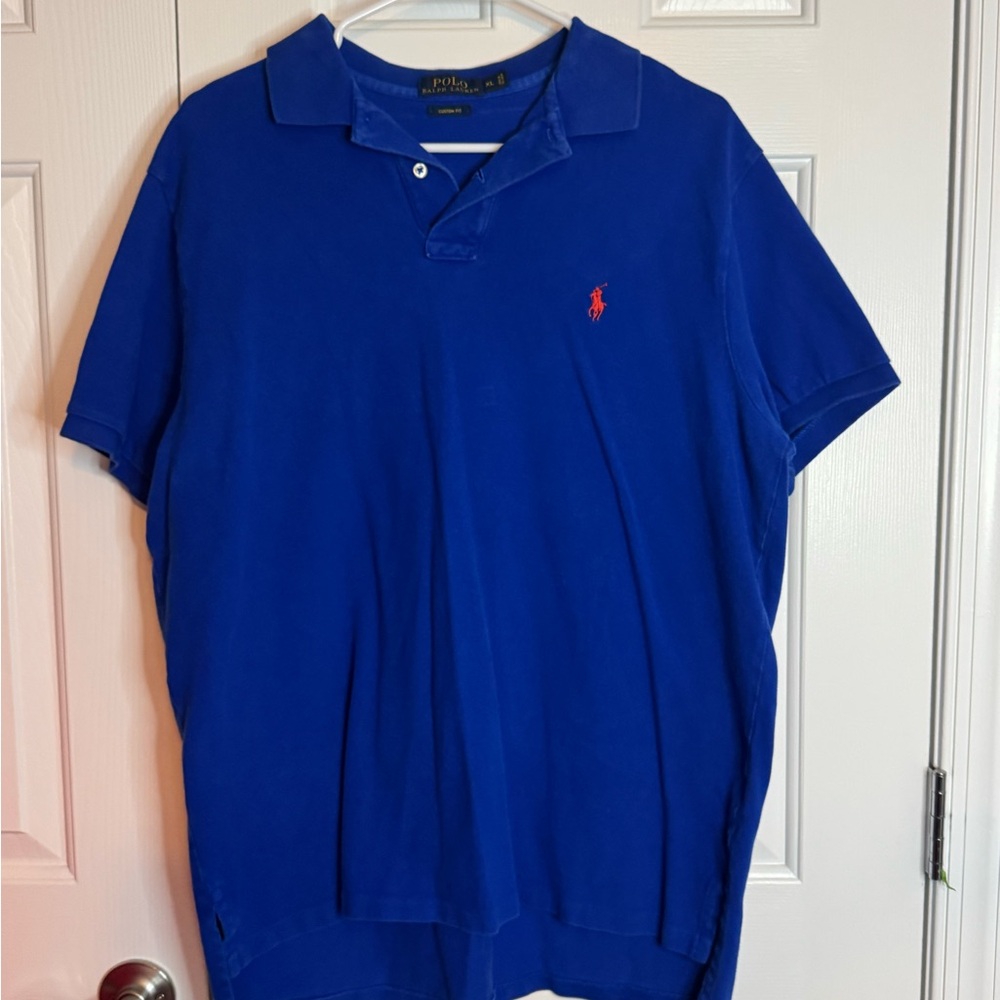 Polo by Ralph Lauren Men's Vibrant Blue Polo Shirt